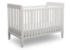 Serta Mid-Century Modern Classic 5-in-1 Convertible Crib Bianca (130) Angle b2b 9-Mid-Century Modern Classic 5-in-1 Convertible Crib