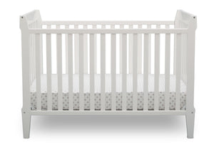 Serta Mid-Century Modern Classic 5-in-1 Convertible Crib Bianca (130) Front b3b 12-Mid-Century Modern Classic 5-in-1 Convertible Crib