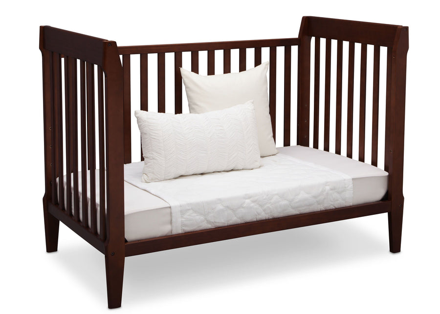 Serta Mid-Century Modern Classic 5-in-1 Convertible Crib Walnut Espresso (1324) Daybed c5c 19-Mid-Century Modern Classic 5-in-1 Convertible Crib