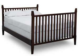 Serta Mid-Century Modern Classic 5-in-1 Convertible Crib Walnut Espresso (1324) Fullsize Footboard c6c 22-Mid-Century Modern Classic 5-in-1 Convertible Crib