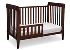 Serta Mid-Century Modern Classic 5-in-1 Convertible Crib Walnut Espresso (1324) Toddler Bed c4c 18-Mid-Century Modern Classic 5-in-1 Convertible Crib