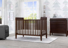 Serta Mid-Century Modern Classic 5-in-1 Convertible Crib Walnut Espresso (1324) Room c1c 15-Mid-Century Modern Classic 5-in-1 Convertible Crib