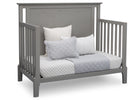 Serta Mid-Century Modern Lifestyle 4-in-1 Crib Grey (026) Daybed a5a 4-Mid-Century Modern Lifestyle 4-in-1 Crib