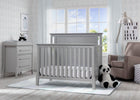 Serta Mid-Century Modern Lifestyle 4-in-1 Crib Grey (026) Room View a1a 6-Mid-Century Modern Lifestyle 4-in-1 Crib