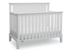 Serta Mid-Century Modern Lifestyle 4-in-1 Crib Bianca (130) Angle b2b 7-Mid-Century Modern Lifestyle 4-in-1 Crib