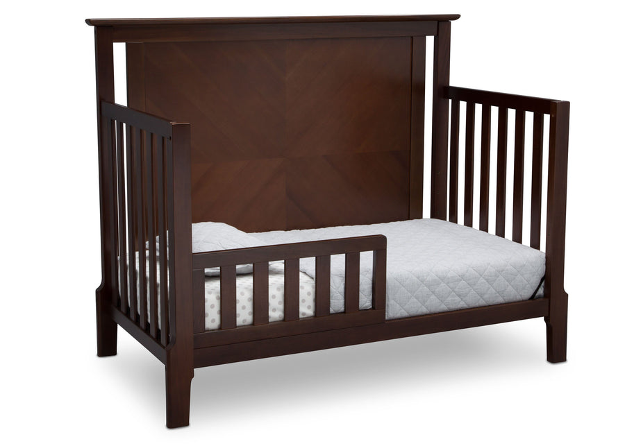 Serta Mid-Century Modern Lifestyle 4-in-1 Crib Walnut Espresso (1324) Toddler Bed c4c 15-Mid-Century Modern Lifestyle 4-in-1 Crib