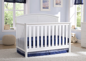 Delta Children White (100) Somerset 4-in-1 Crib, Hangtag  14-Somerset 4-in-1 Crib