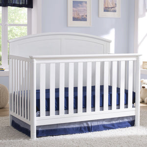 Delta Children White (100) Somerset 4-in-1 Crib, Hangtag  15-Somerset 4-in-1 Crib