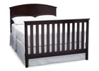 Delta Children Dark Chocolate (207) Somerset 4-in-1 Crib, Full-Size Bed Conversion b7b 12-Somerset 4-in-1 Crib