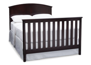 Delta Children Dark Chocolate (207) Somerset 4-in-1 Crib, Full-Size Bed Conversion b7b 13-Somerset 4-in-1 Crib