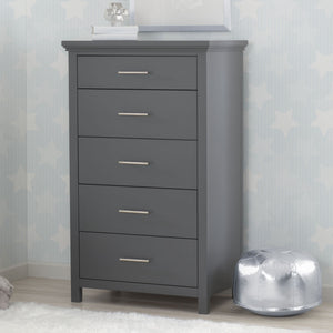 Delta Children Charcoal Grey (029) Avery 5 Drawer Chest (708050), Hangtag, a1a 3-Avery 5 Drawer Chest