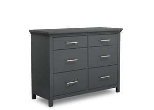Delta Children Charcoal Grey (029) Avery 6 Drawer Dresser (708060), Sideview, a3a 3