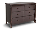 Delta Children Dark Chocolate (207) Canton / Eclipse Dresser Side View e1e 3-Canton / Eclipse Dresser