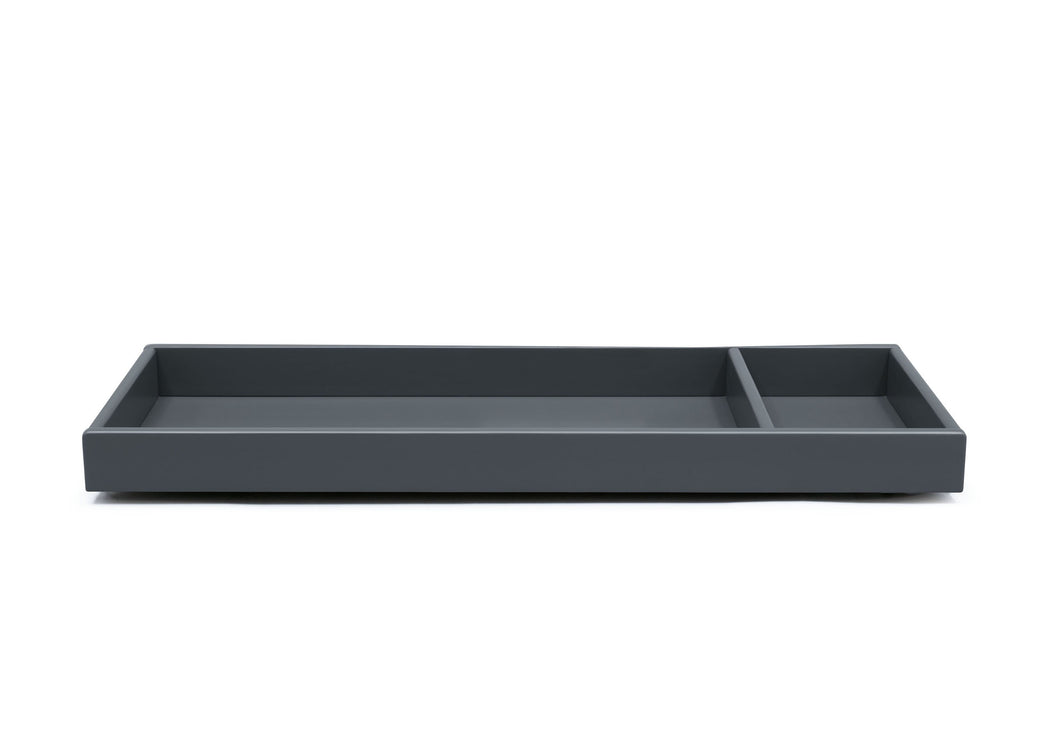Delta Children Charcoal Grey (029) Avery Changing Tray (708710), Front View, a2a
