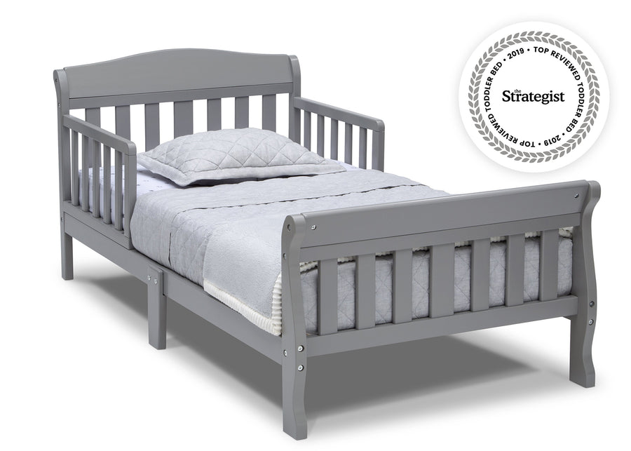 Delta Children Canton Toddler Bed Grey 026 silo right a1a 15-Canton Toddler Bed