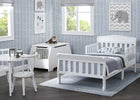 Delta Children Canton Toddler Bed White (100) roomshot a1a 9-Canton Toddler Bed