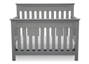 Delta Children Grey (026) Chalet 4-in-1 Crib, front view, d2d 11-Chalet 4-in-1 Crib