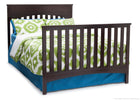Delta Children Dark Chocolate (207) Bennington Lifestyle 4-in-1 Crib, Full-Size Bed Conversion b5b 9-Bennington Lifestyle 4-in-1 Crib