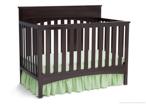 Delta Children Dark Chocolate (207) Bennington Lifestyle 4-in-1 Crib, Crib Conversion b2b 19-Bennington Lifestyle 4-in-1 Crib