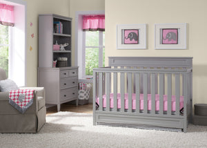 Delta Children Grey (026) Geneva 4-in-1 Crib with Props 2 a1a 4-Geneva 4-in-1 Crib