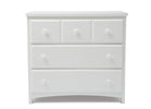 DCB: White (100) 74103-100 3-3 Drawer Dresser