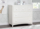 Bianca White (130) 18-3 Drawer Dresser