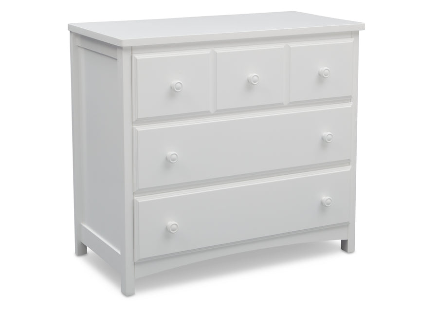Bianca White (130) 21-3 Drawer Dresser