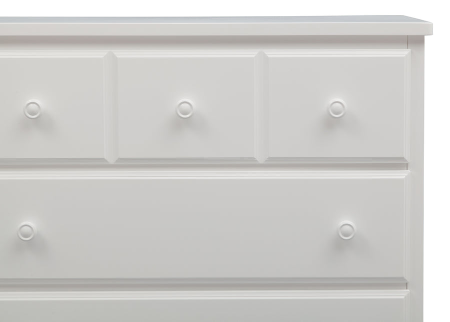 Bianca White (130) 23-3 Drawer Dresser