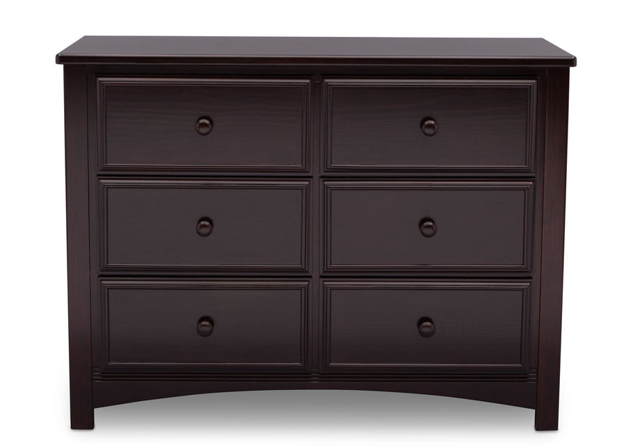 Dark Chocolate (207) 5-Summit 6 Drawer Dresser