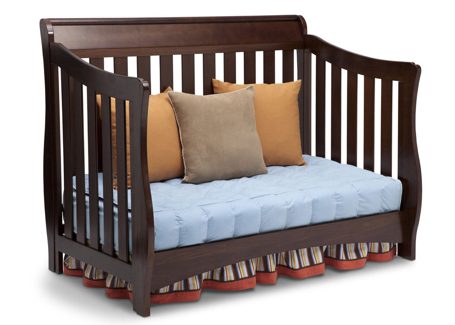 Delta Children Chocolate (204) Birkdale 4-in-1 Crib, Daybed Conversion a5a 4-Birkdale 4-in-1 Crib