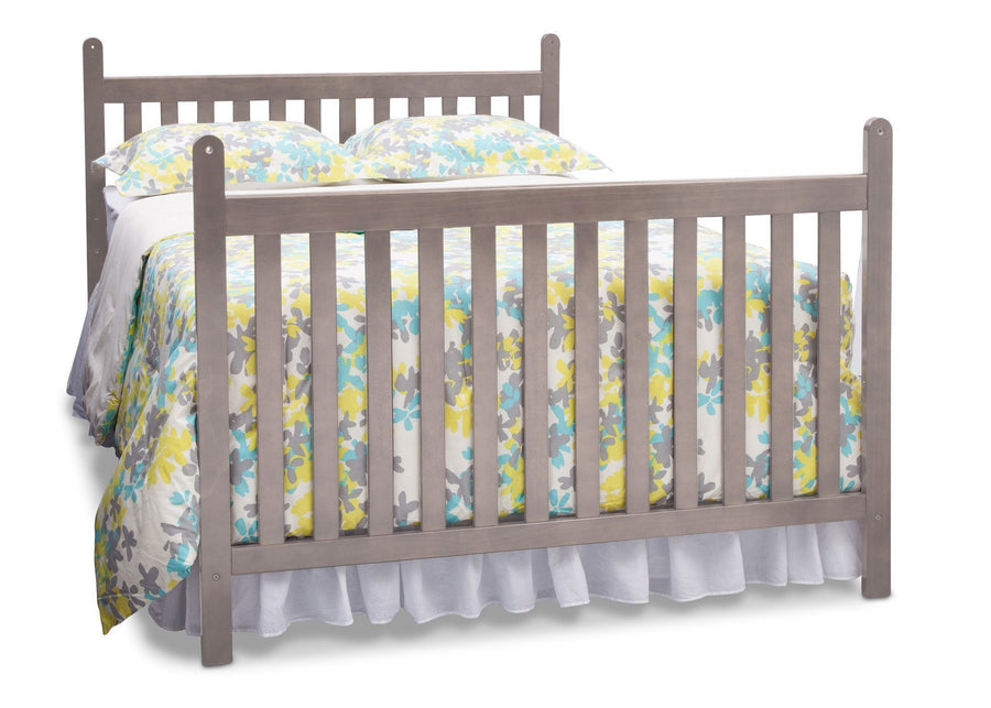Delta Children Stained Grey (054) Cypress 4-in-1 Crib, Full-Size Conversion a4a 9-Cypress 4-in-1 Crib