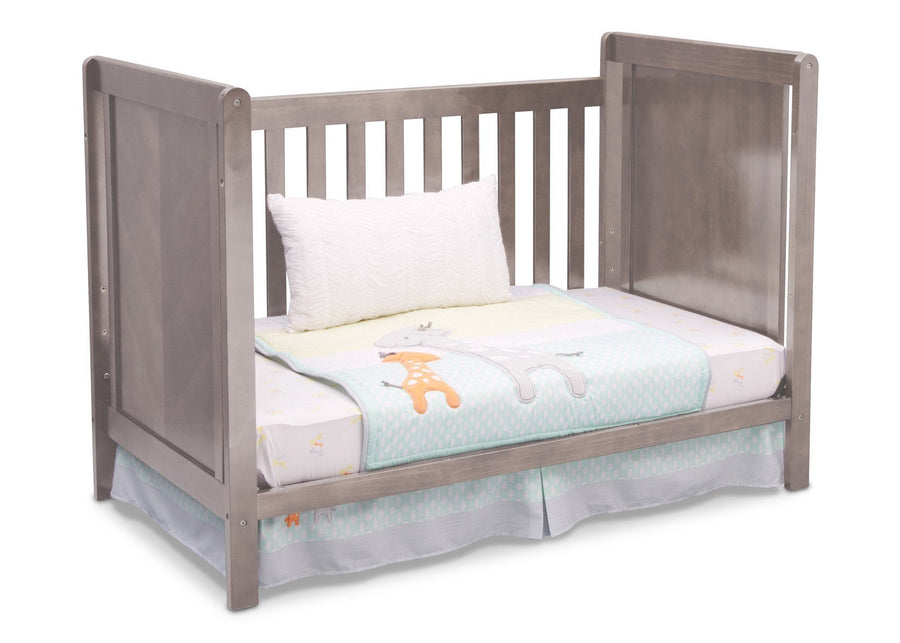 Delta Children Stained Grey (054) Cypress 4-in-1 Crib, Day Bed Conversion a3a 8-Cypress 4-in-1 Crib