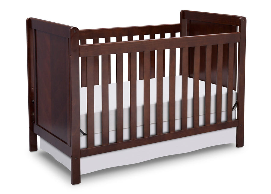 Delta Children Chocolate (204) Cypress 4-in-1 Crib, Crib Conversion b4b 1-Cypress 4-in-1 Crib