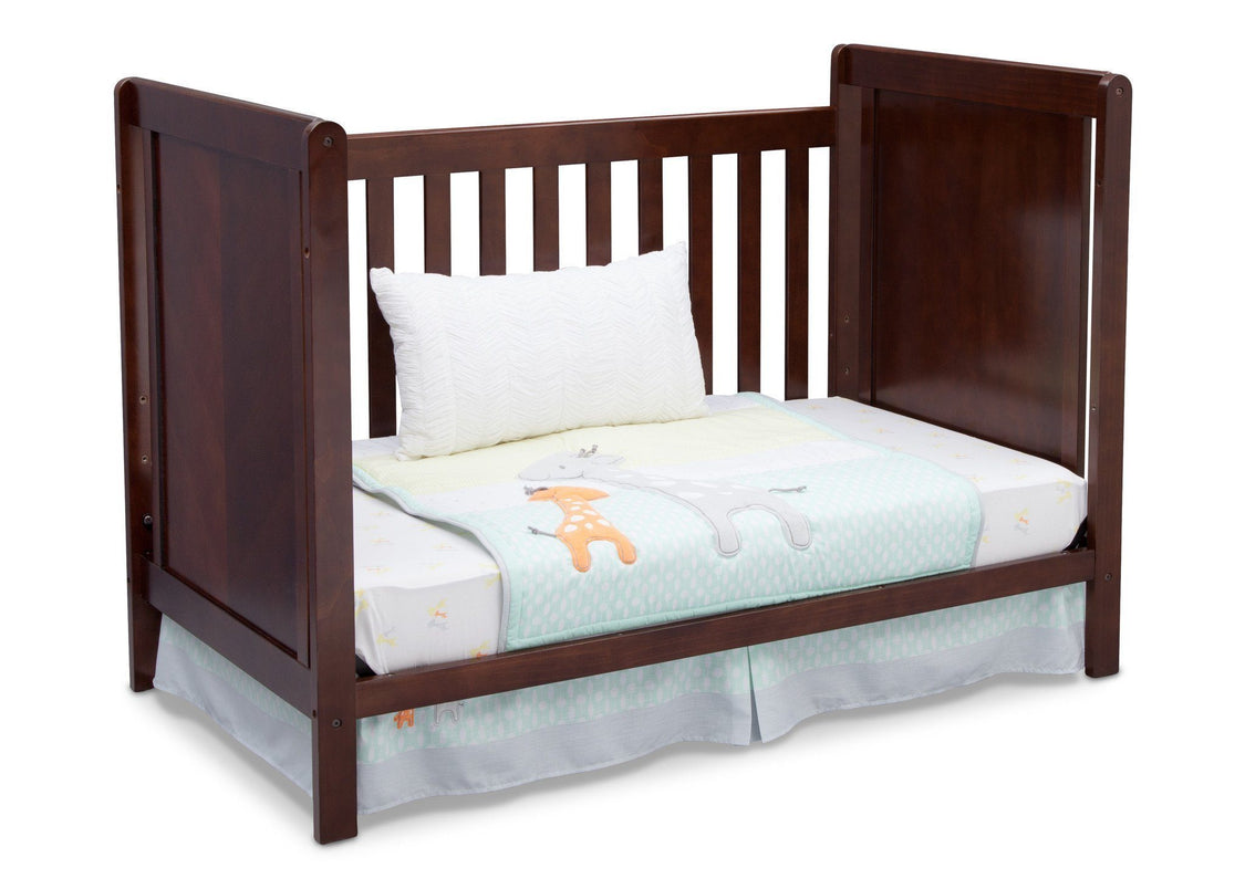 Delta Children Chocolate (204) Cypress 4-in-1 Crib, Day Bed Conversion b6b