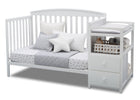 White (100) 74804-100 Daybed 10-Royal Convertible Crib and Changer