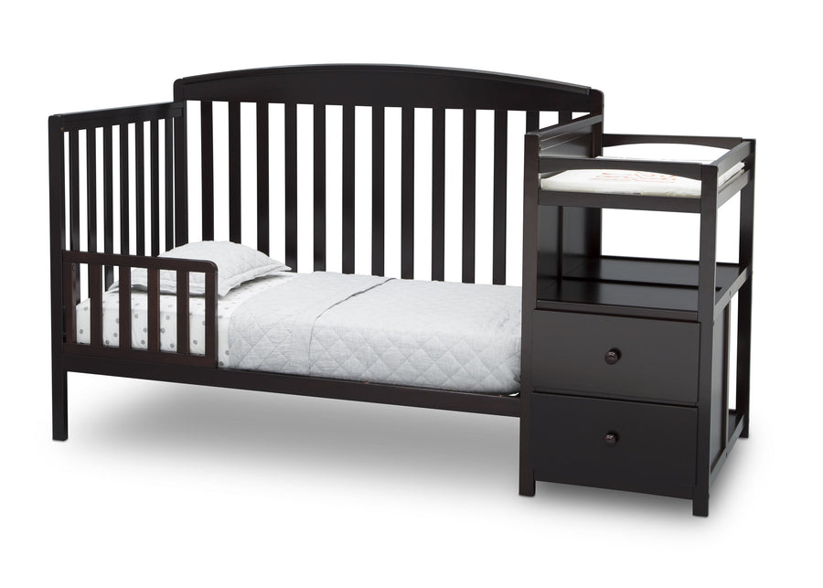 Dark Chocolate (207) 15-Royal Convertible Crib and Changer