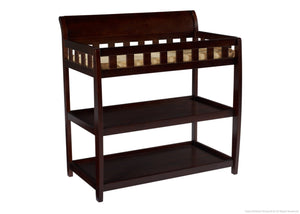 Delta Children Chocolate (204) Bentley Changing Table, Right View b1b 8-Bentley Changing Table