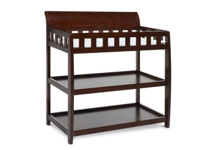 Delta Children Black Cherry Espresso (607) Bentley Changing Table, Right View c1c 10-Bentley Changing Table