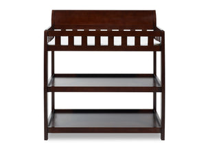 Delta Children Black Cherry Espresso (607) Bentley Changing Table, Front View c2c 2-Bentley Changing Table
