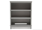 Delta Children Grey (026) Epic Bookcase/Hutch Front View with Base a3a 1-Classic Bookcase/Hutch