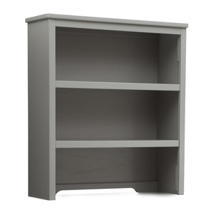 Delta Children Grey (026) Epic Bookcase/Hutch Side View a2a 17-Classic Bookcase/Hutch