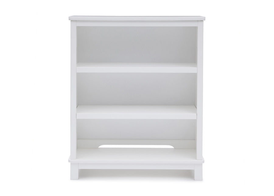 Delta Children White (100) Epic Bookcase/Hutch Front View b3b 6-Classic Bookcase/Hutch