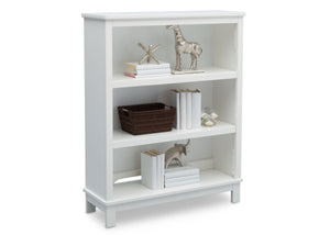 Bianca White (130) 7-Classic Bookcase/Hutch