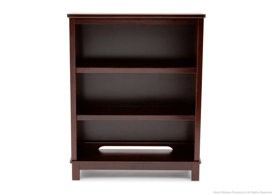 Delta Children Chocolate (204) Epic Bookcase/Hutch Front View with Base c3c 17-Classic Bookcase/Hutch