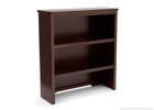 Delta Children Chocolate (204) Epic Bookcase/Hutch Right View c2c 7-Classic Bookcase/Hutch