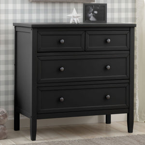 YourPick: Black (001) 9-Classic 3 Drawer Dresser