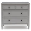 DCB: Grey (026) 2-Classic 3 Drawer Dresser