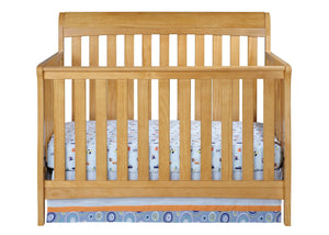 Delta Children Natural (260) Marquis 4-in-1 Crib, Crib Conversion Front View c1c 0-Marquis 4-in-1 Crib