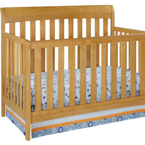 Delta Children Natural (260) Marquis 4-in-1 Crib, Crib Conversion Side View c2c 12-Marquis 4-in-1 Crib