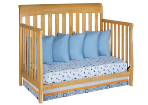 Delta Children Natural (260) Marquis 4-in-1 Crib, Daybed Conversion Side View c4c 5-Marquis 4-in-1 Crib
